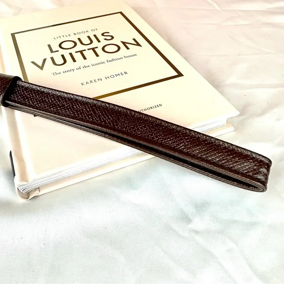 Louis Vuitton Brown Taiga Leather Wristlet Strap - Picture 2 of 6